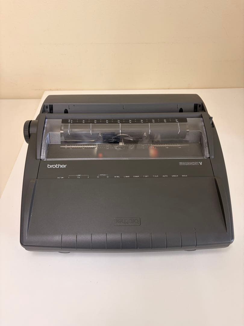 【稀少品】 ブラザー 電子タイプライター WORD SHOT V