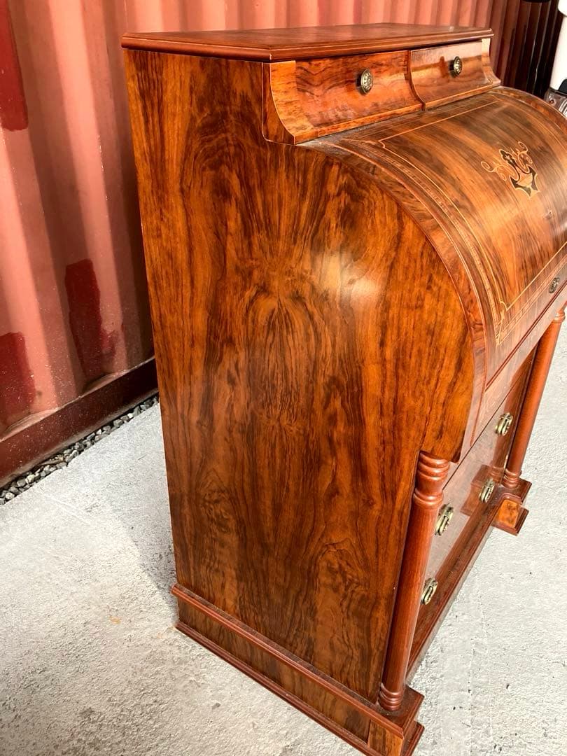 ヴィンテージ　ロールトップライティングビューロー