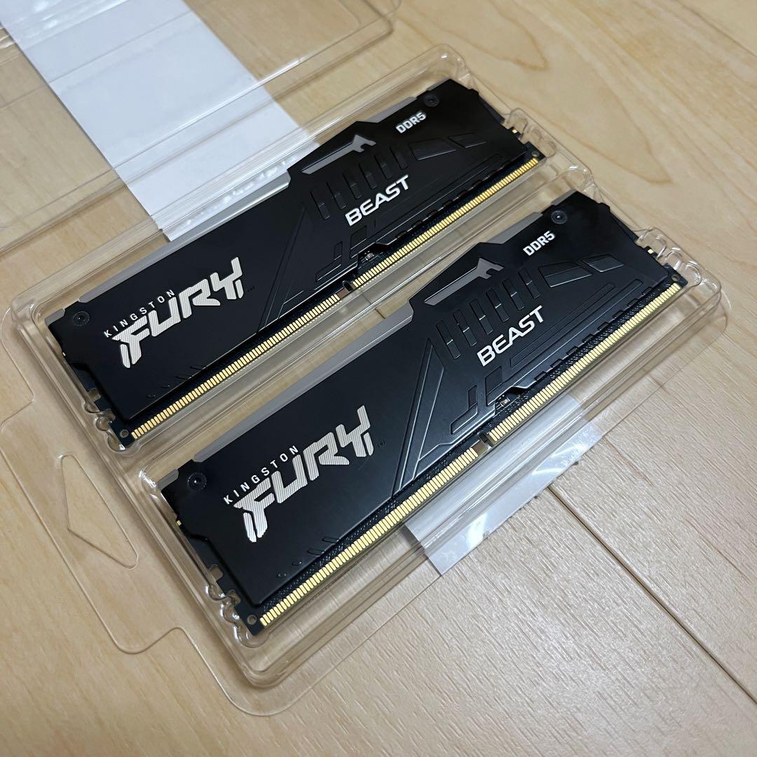 キングストン FURY Beast 16GB（8GBx2）送料込み