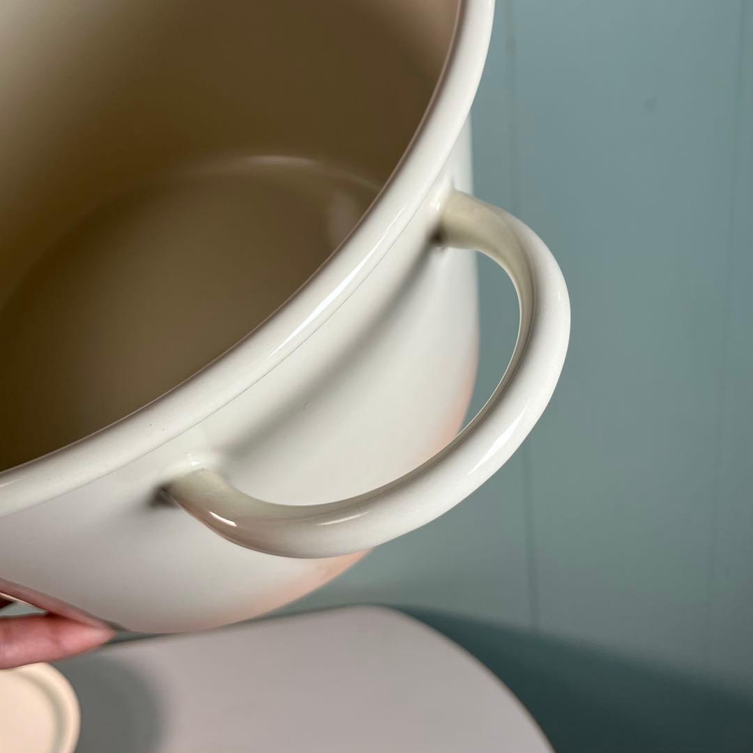 Manyマニーローズ　ホーローキャセロール ホーロー鍋