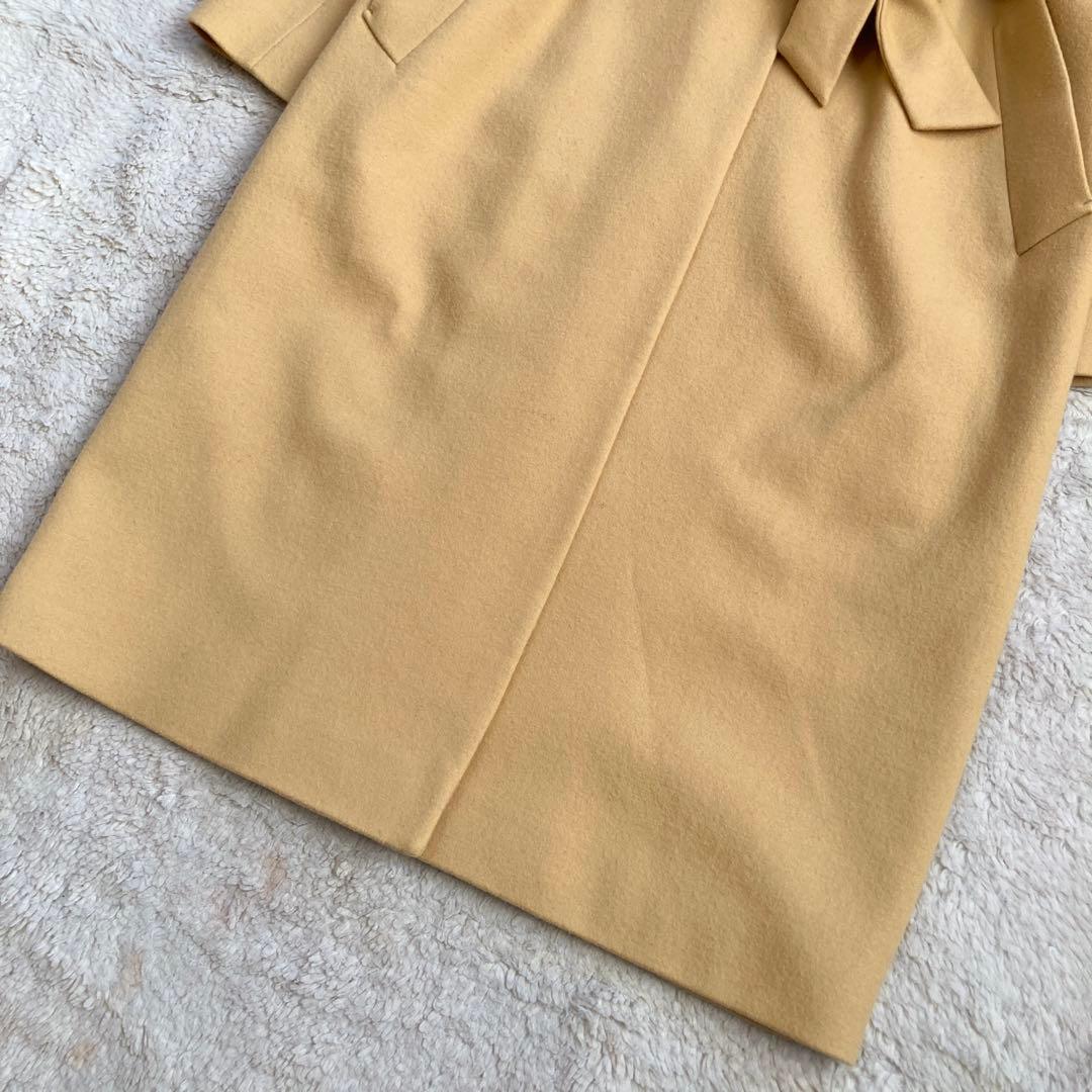 美品・近年モデル✨23区　ソフトコンプレストスムースコート　パステルカラー