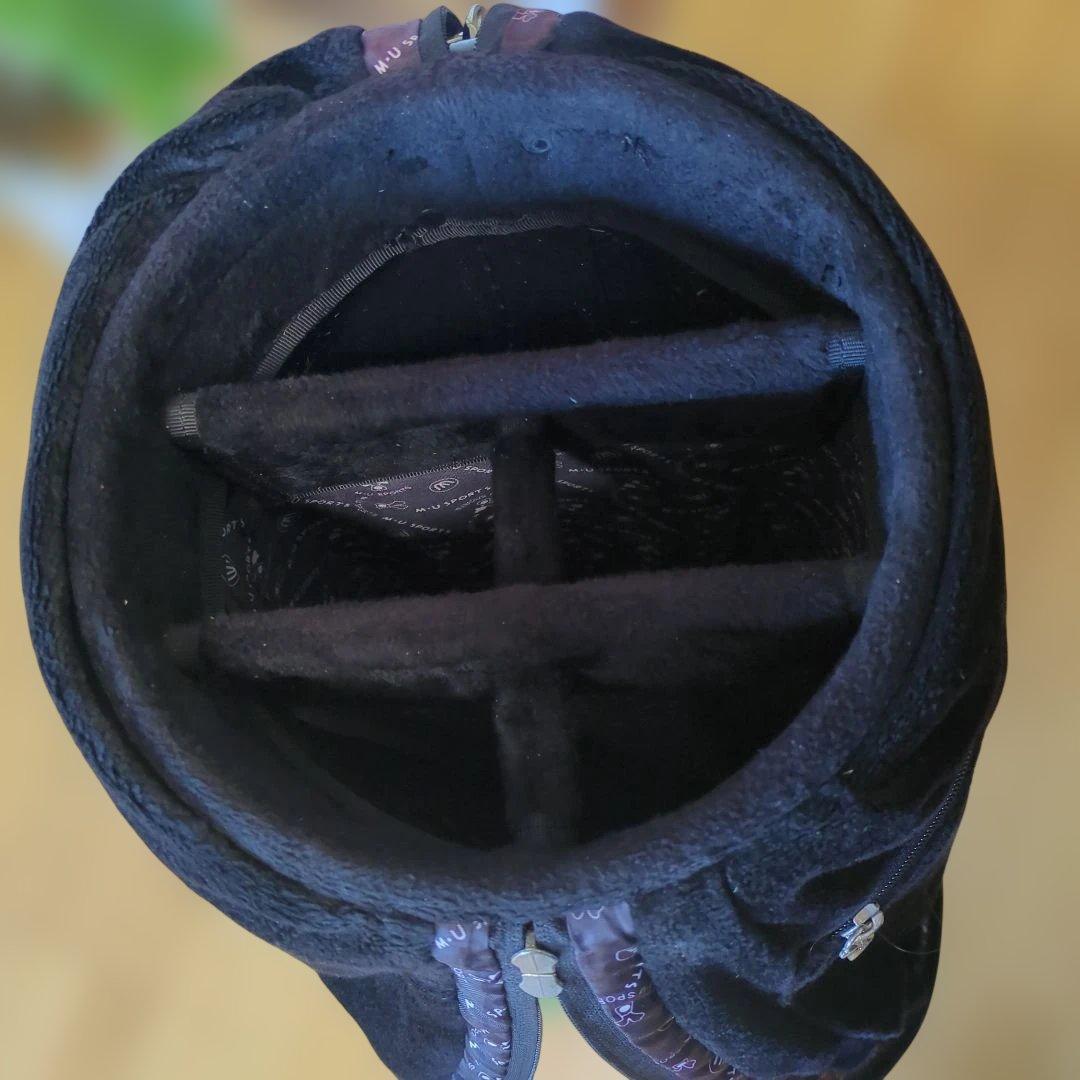 M-U SPORTS ブラックキャディバッグ