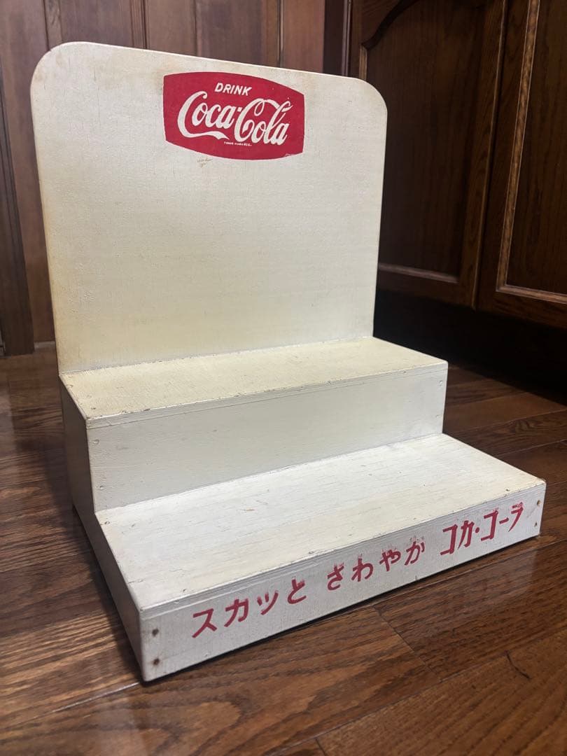 コカコーラ　ビンテージ　木製ディスプレイ　１９６０年代
