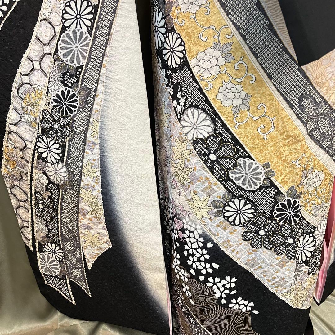 ◾️振袖フルセット■豪華絞り刺繍■熨斗■古典■成人式振り袖■振袖一式