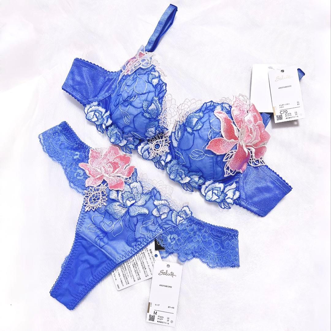 【新品タグ付】Salute 76G空中庭園LG C70(P-UP) &ショーツM