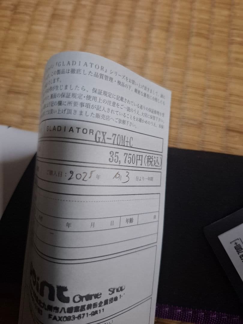 RAIDJAPAN　グラディエーターマキシマムMAXX CHANGER 70M+