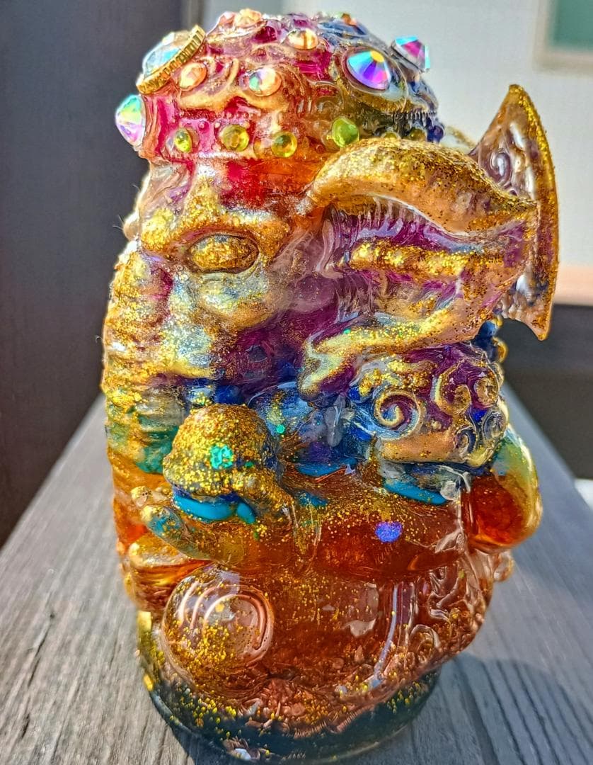 CHAKRA✧RAINBOW✧ガネーシャのオルゴナイト♥️やまさま♥️専用