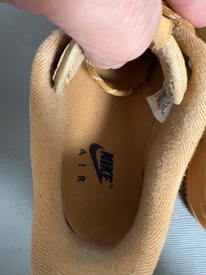 #ナイキ NIKE AIR FORCE 1 LOW FLAX 26cm キャメル