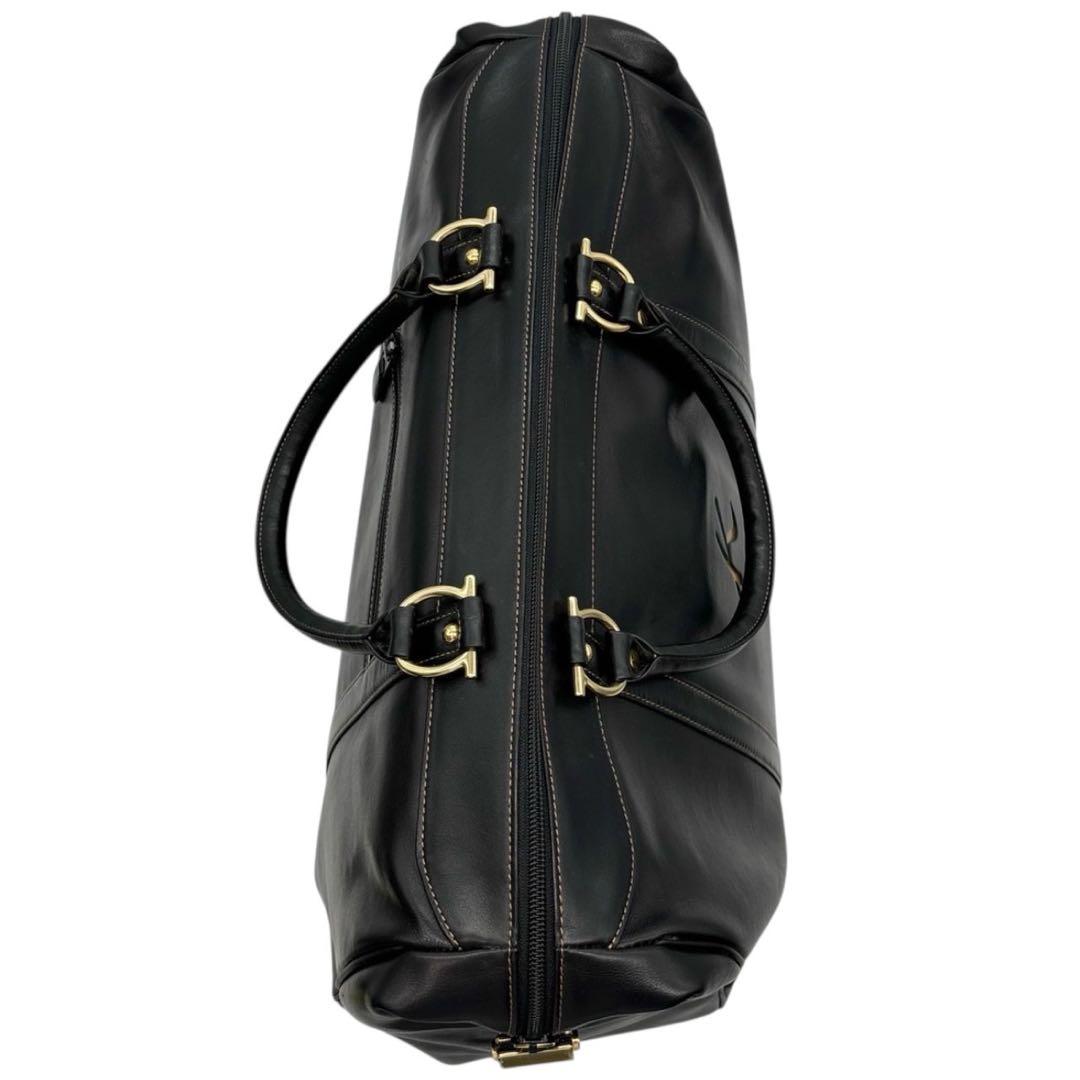 美品◎ キタムラ 肩かけ可 ボストンバッグ レザー 大容量