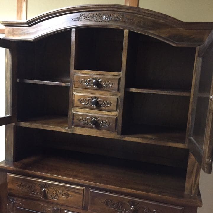 アンティーク 食器棚