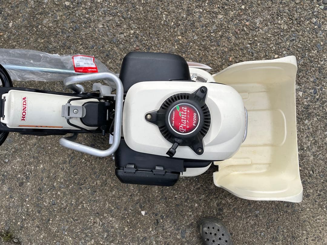 耕運機　管理機ホンダピアンタFV200 ケース•新品抵抗棒付、整備済実働　送料込