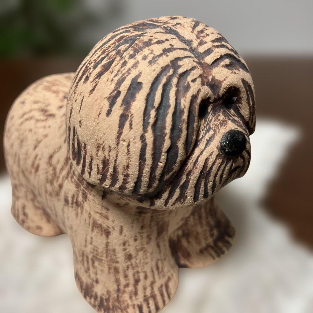 リサラーソン　犬 　置物　ルーファス Rufas シープドッグ