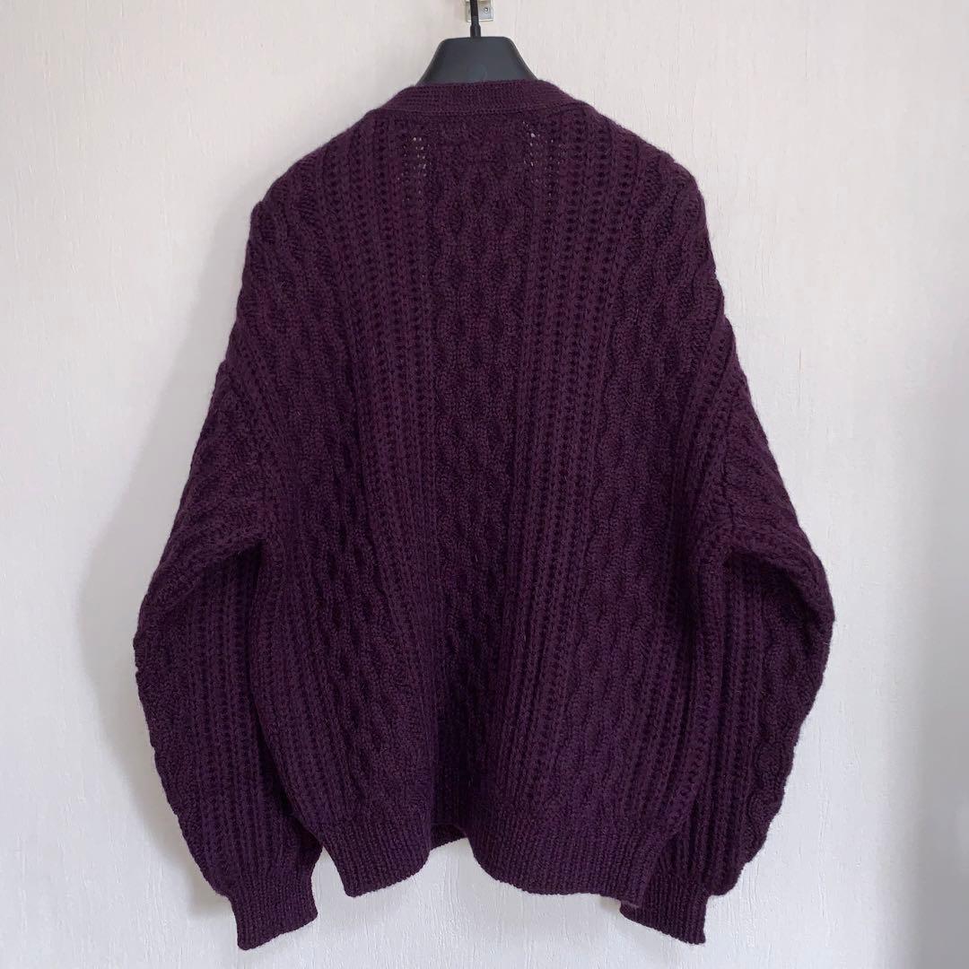 【WACKOMARIA】ARAN CARDIGAN／新品タグ付／送料込