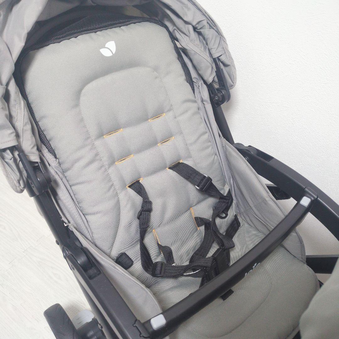 ✨️美品✨️Joie ジョイー 2人乗りベビーカー エヴァライトデュオ グレー