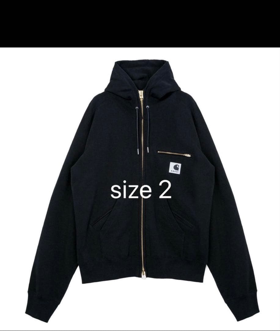 新品 sacai Carhartt WIP Hoodie 26ss パーカー