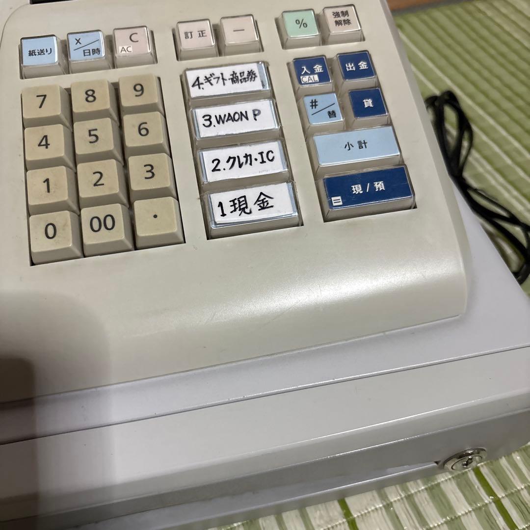 カシオ　CASIO レジ レジスター 100ER 会計　店舗