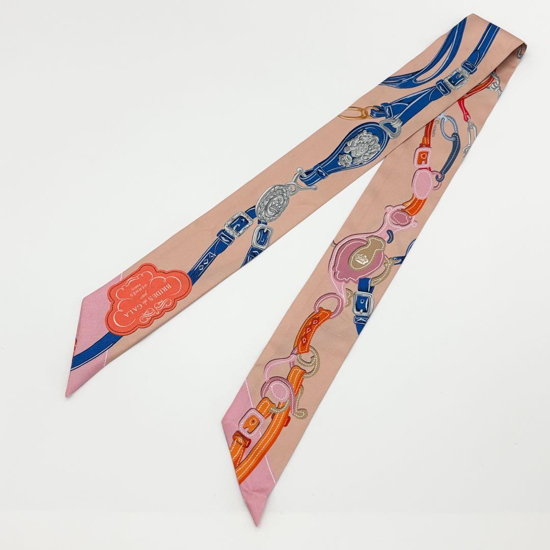 ♡美品♡ エルメス ツイリー ブリッド・ドゥ・ガラ アップリケ ピケ