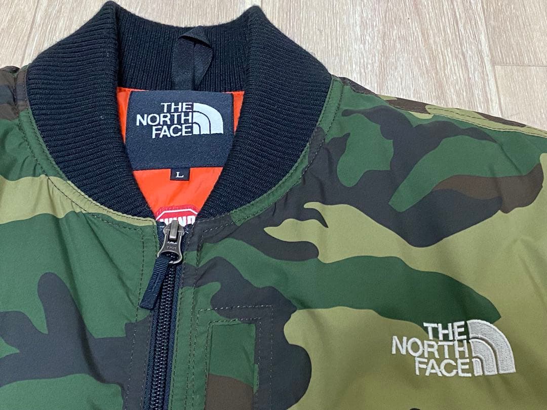 THE NORTH FACE 迷彩 カモフラ MA-1ジャケット L