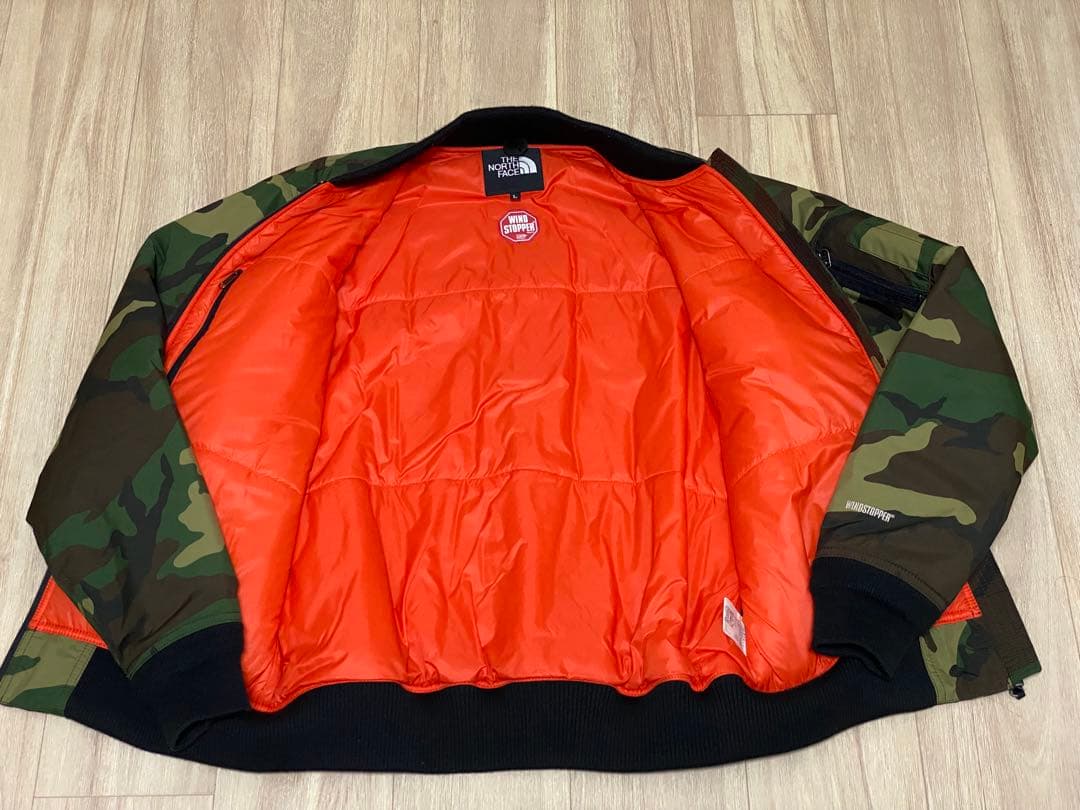 THE NORTH FACE 迷彩 カモフラ MA-1ジャケット L