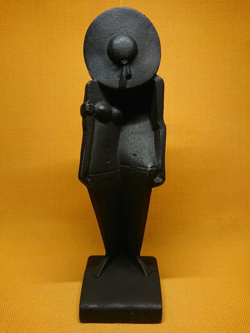 人形　金属　彫像　オブジェ　置物　インテリア　工芸品　美術品　A1323