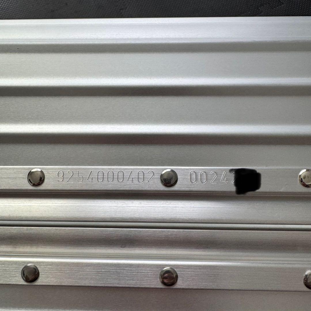 【1回使用 極美品】RIMOWA リモワ コンパクト 1回使用【定価22.9万】