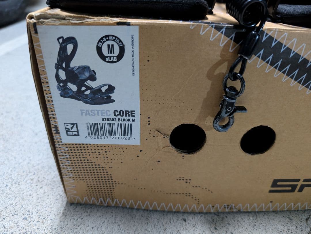 【値引中】SP UNITED CORE スノーボードビンディング (M)