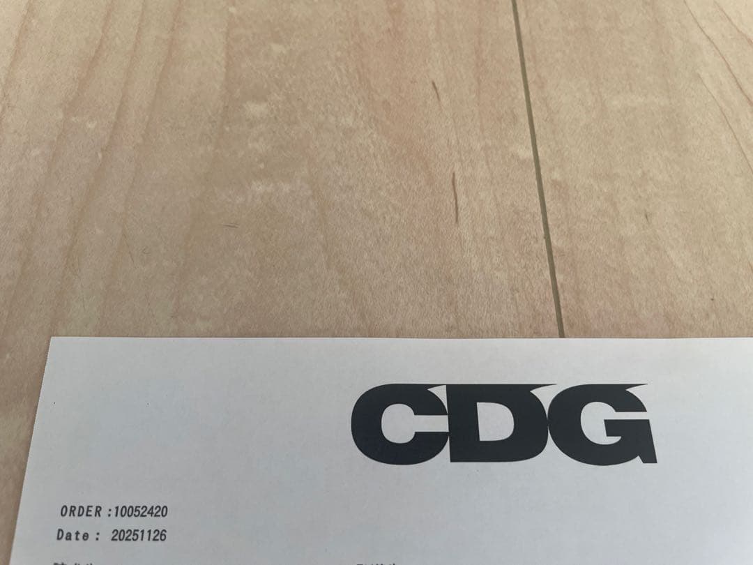 公式オンライン完売COMME des GARCONS CDG カーディガン　M