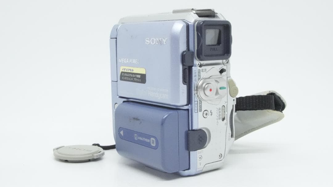 【A2324】 SONY Handycam DCR-PC105 ソニー ブルー