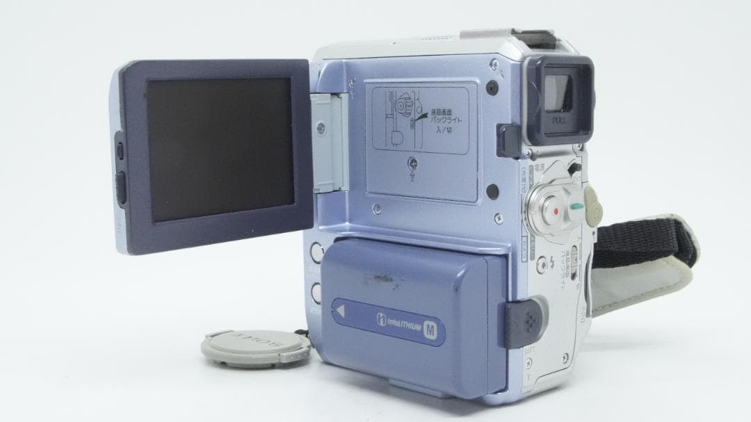 【A2324】 SONY Handycam DCR-PC105 ソニー ブルー