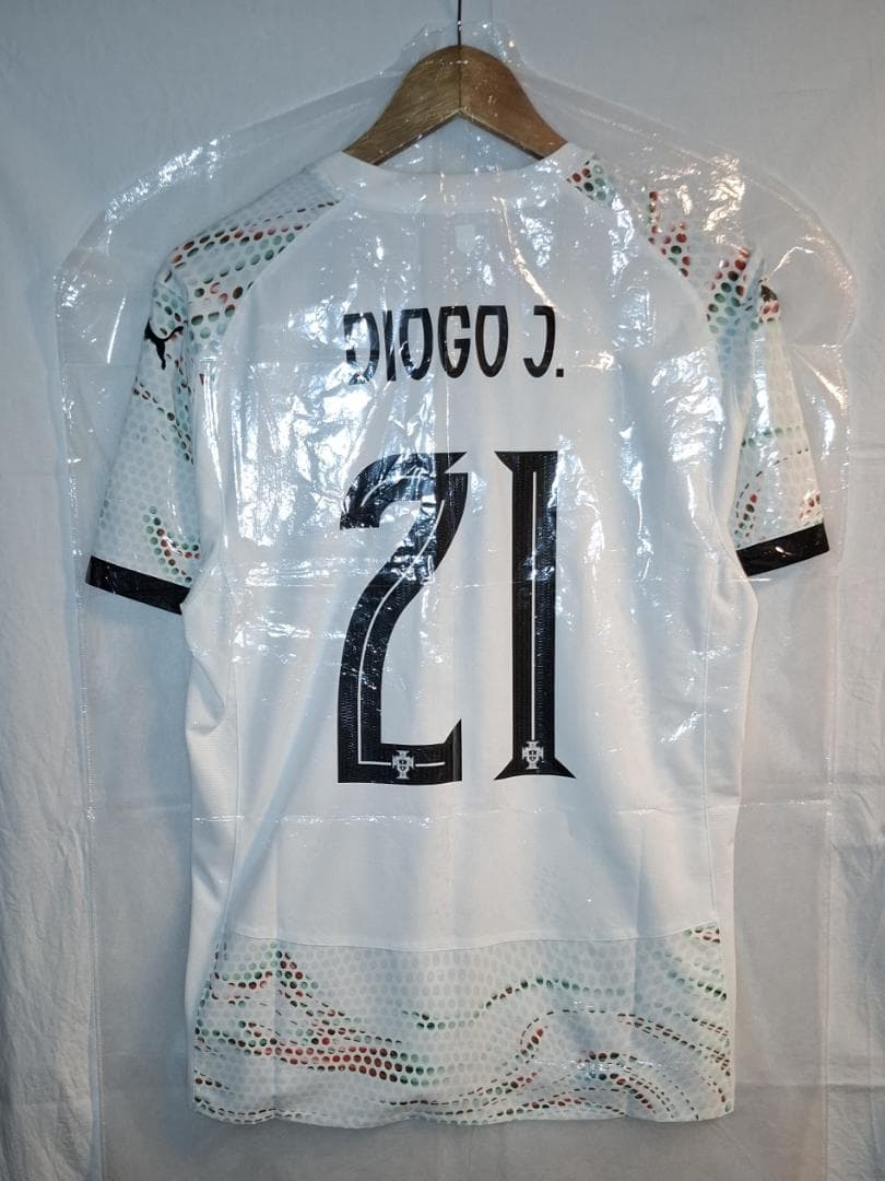 【最終価格】ポルトガル代表 2025 オーセンティック アウェイ 21.ジョタ