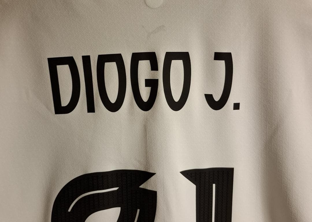 【最終価格】ポルトガル代表 2025 オーセンティック アウェイ 21.ジョタ