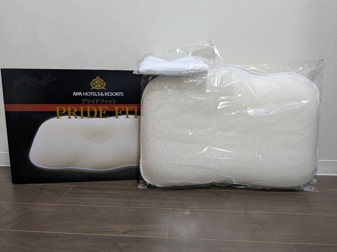 ほぼ新品。APA HOTELS PRIDE FIT 枕 カバー付き