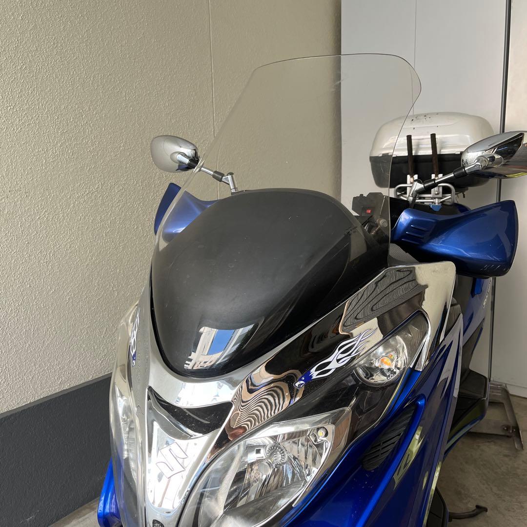 スカイウェイブ250 フロントロングスクリーン　Cj45