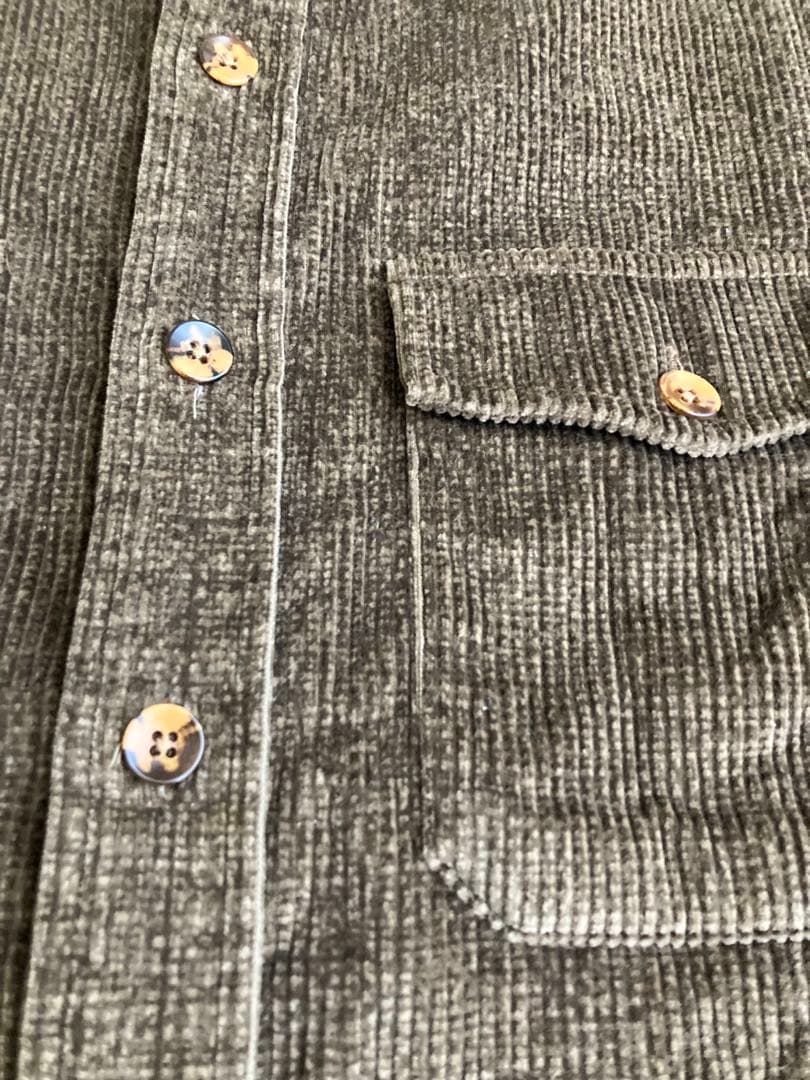 レア 希少 モーリシャス製 初期 RRL 三つ星 コーデュロイ シャツ ブラウン