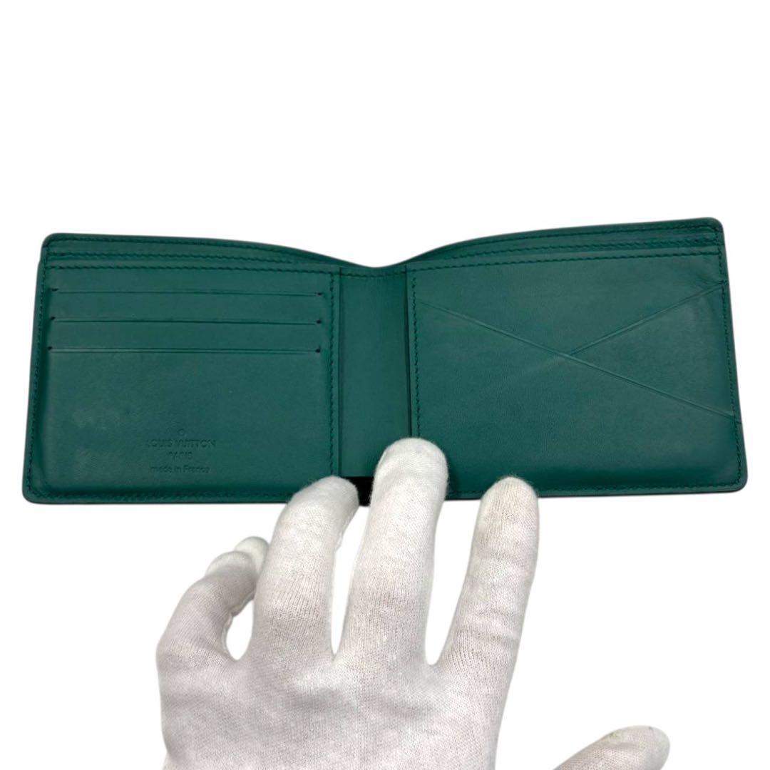 極美品　希少カラー　ルイヴィトン ミュルティプル アエログラム グリーン　289