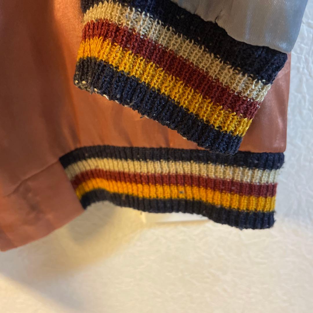 C*a様 USMC刺繍入りブラウンジャケット