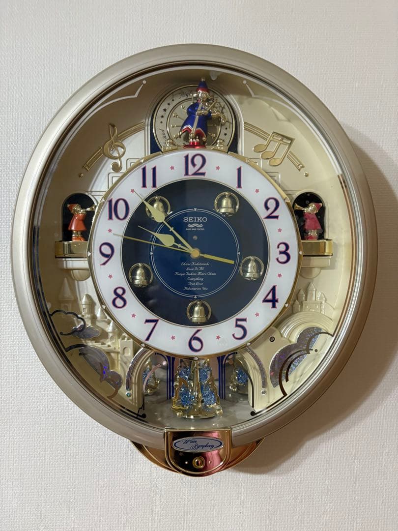 SEIKO シンフォニー 掛時計 音楽機能付き