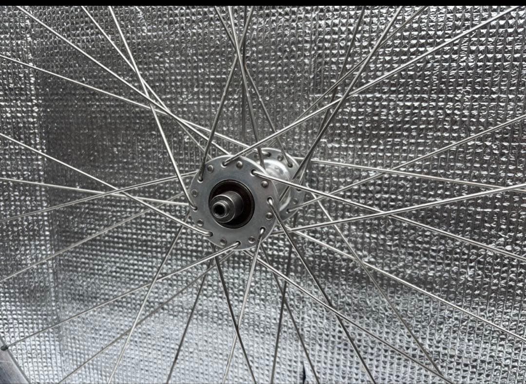 自転車　PHILLWOODハブ+ホイール　前後セット