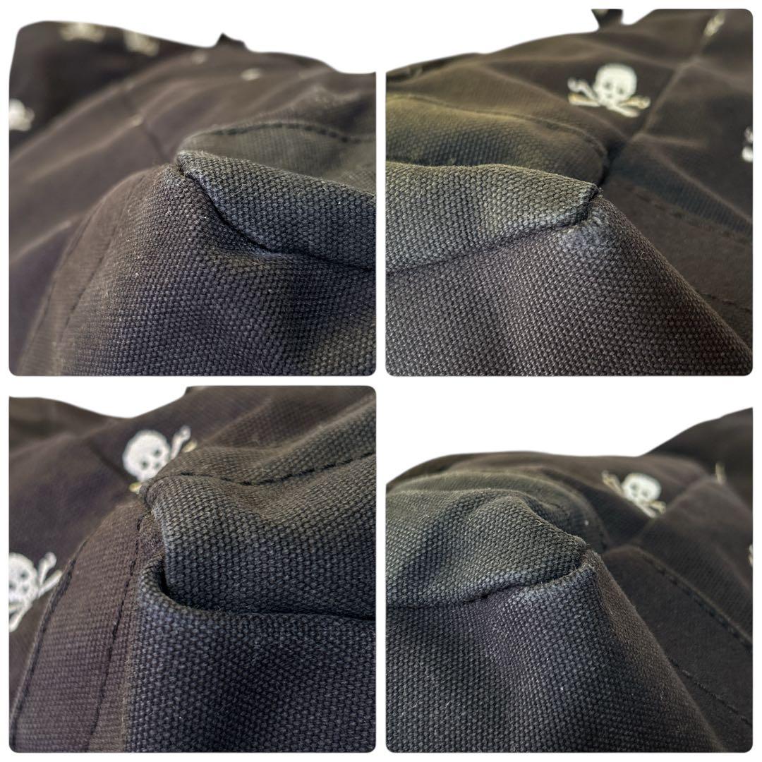 RALPH LAUREN RUGBY トートバッグ キャンバス×レザー スカル