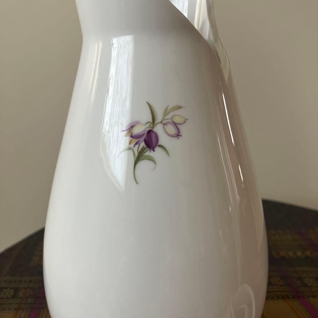 金継ぎ用　新品未使用のマイセン　フラワーベース　割れています