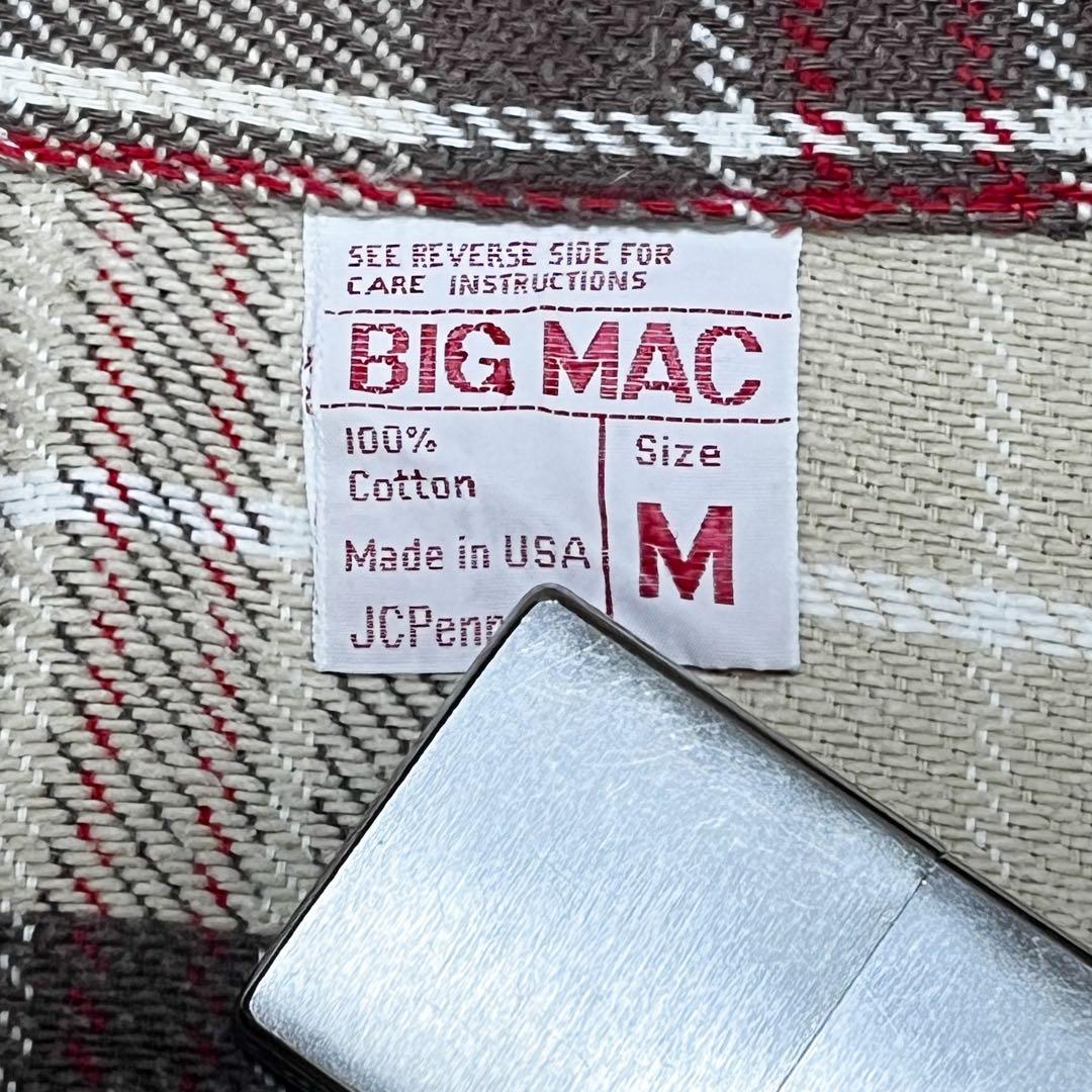 サ*恋様 希少 70s USA製 BIGMAC ビッグマック 好配色 フランネル
