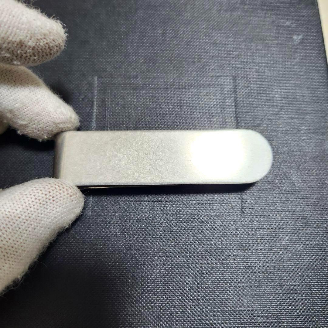 ✨未使用保管品✨サンローラン　マネークリップ　シルバー　ロゴ　カサンドラ