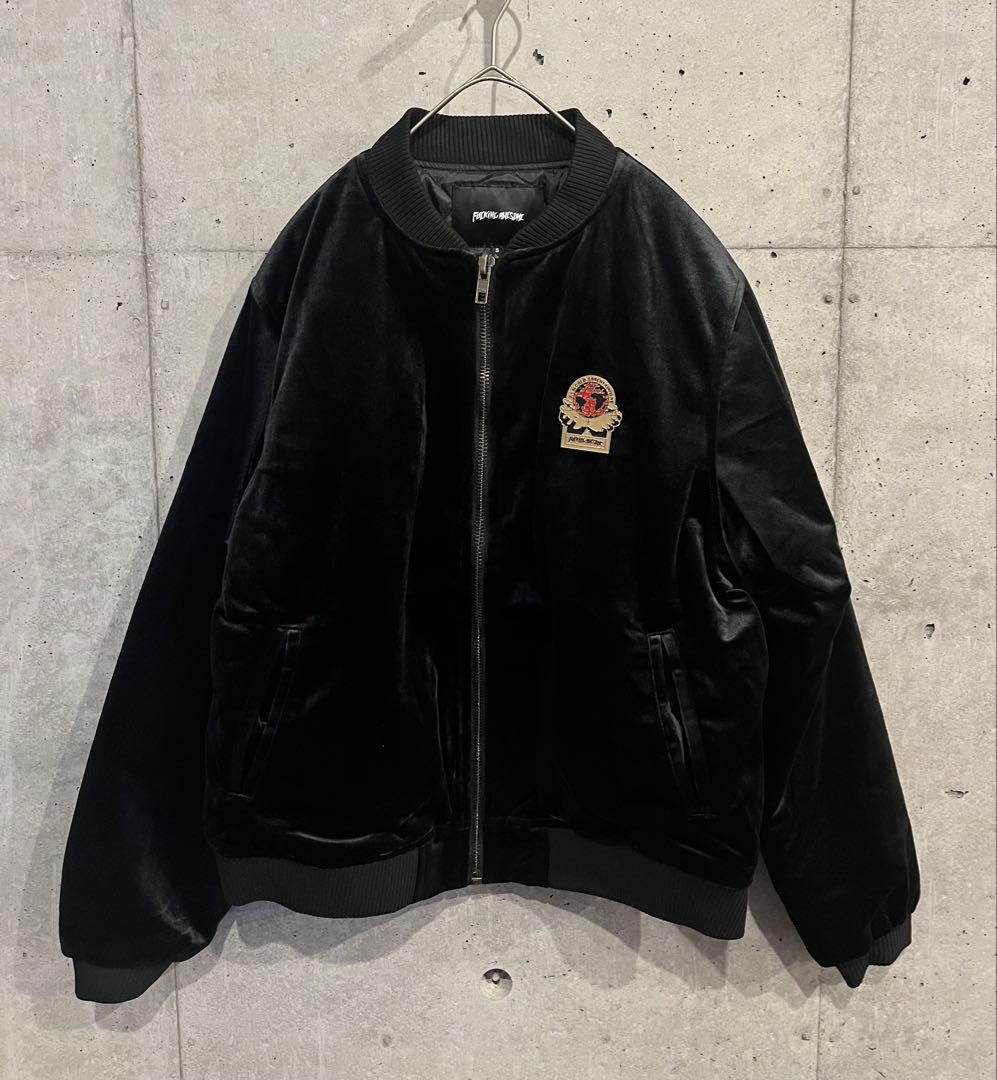 【FUCKING AWESOME】Velour Bomber 希少Sサイズ