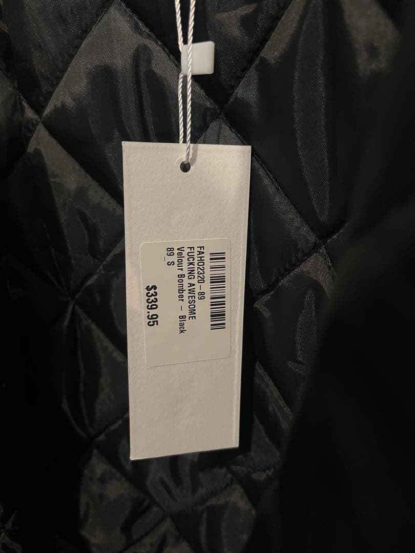 【FUCKING AWESOME】Velour Bomber 希少Sサイズ