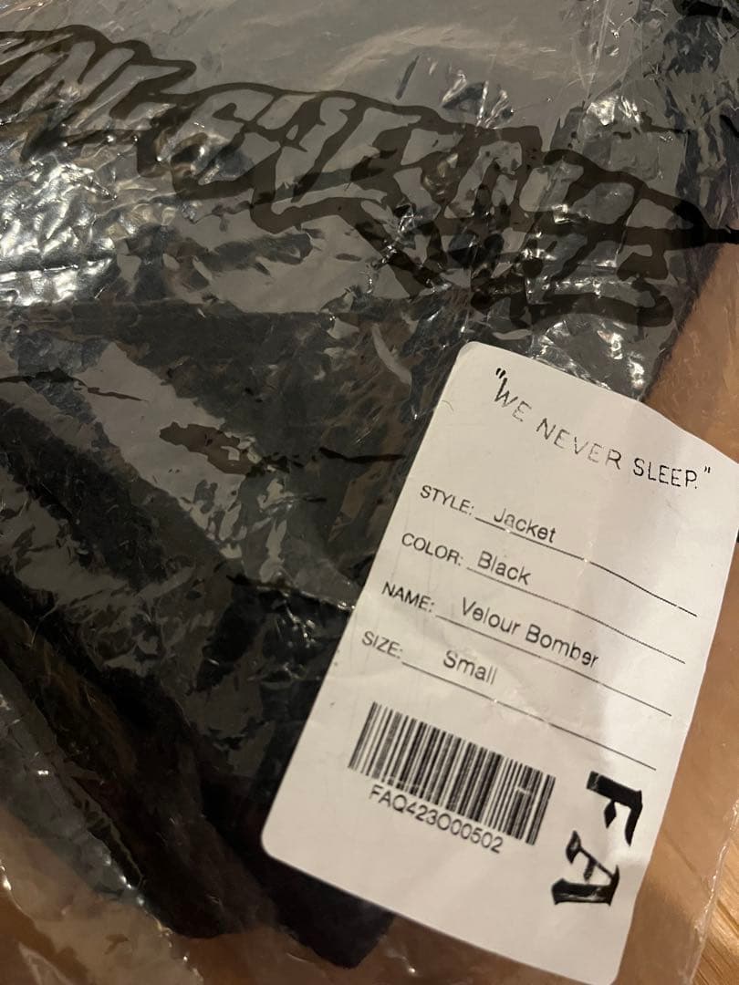 【FUCKING AWESOME】Velour Bomber 希少Sサイズ