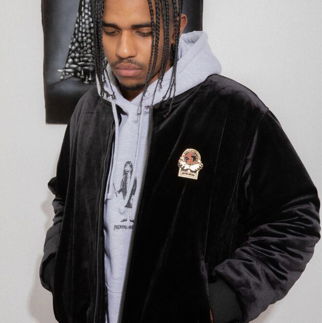 【FUCKING AWESOME】Velour Bomber 希少Sサイズ