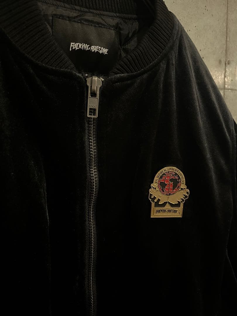 【FUCKING AWESOME】Velour Bomber 希少Sサイズ