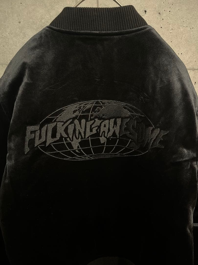 【FUCKING AWESOME】Velour Bomber 希少Sサイズ