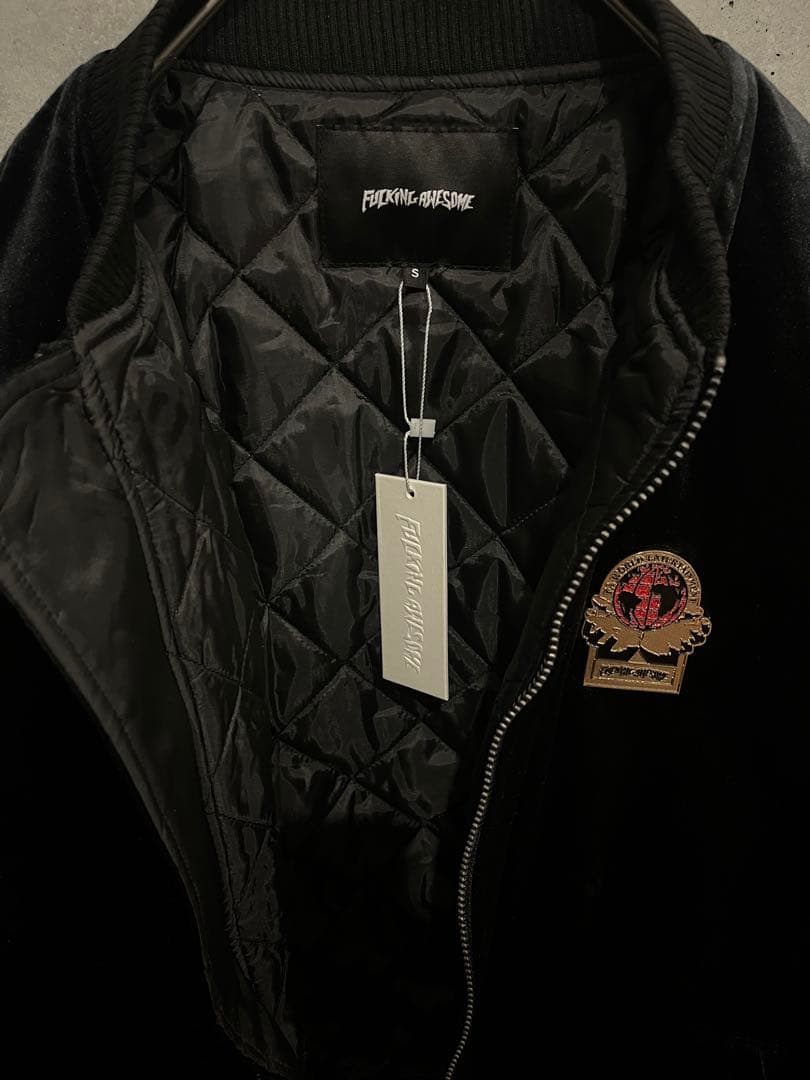 【FUCKING AWESOME】Velour Bomber 希少Sサイズ