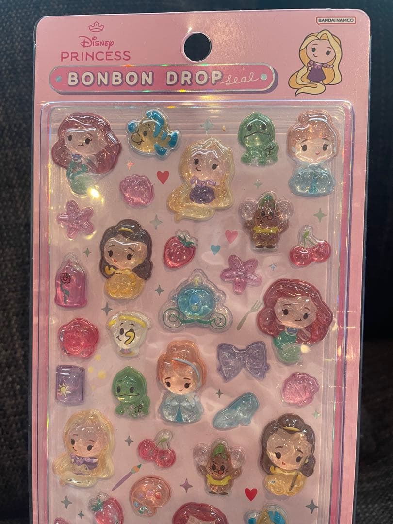 ボンボンドロップシール　ディズニープリンセス　　クラシック　正規品
